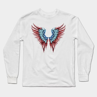 4th of July Wings  #6 Long Sleeve T-Shirt